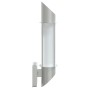 Apliques de exterior 2 unidades acero inoxidable plateado de , Iluminación de exterior - Ref: Foro24-4006293, Precio: 50,09 €...