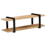Mueble para TV de madera maciza de mango 130x40x40 cm en Muebles TV | Comprar online en Foru.es
