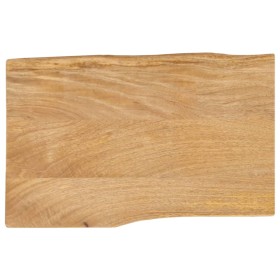 Tablero de mesa borde natural madera maciza mango 50x40x2,5 cm de , Tableros para mesas - Ref: Foro24-370703, Precio: 34,67 €...