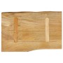 Tablero de mesa borde natural madera maciza mango 50x40x2,5 cm de , Tableros para mesas - Ref: Foro24-370703, Precio: 34,67 €...