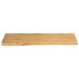 Tablero de mesa borde natural madera maciza mango 100x40x2,5 cm de , Tableros para mesas - Ref: Foro24-370708, Precio: 55,61 ...