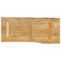 Tablero de mesa borde natural madera maciza mango 100x40x2,5 cm de , Tableros para mesas - Ref: Foro24-370708, Precio: 55,61 ...