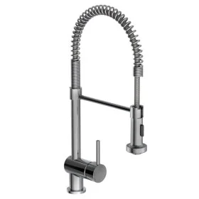 SCHÜTTE Mezclador de lavabo caño alto BOSTON espiral muelle cromado de SCHÜTTE, Grifos - Ref: Foro24-435064, Precio: 128,74 €...