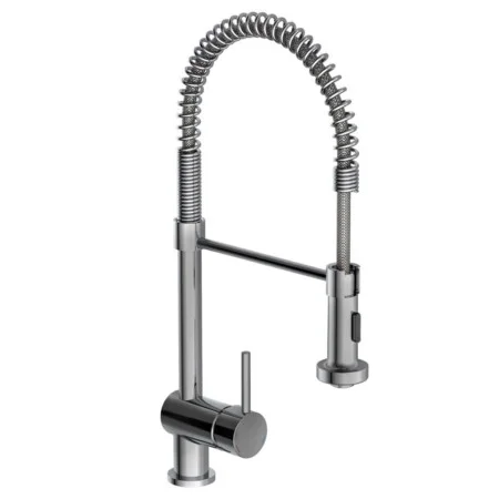 SCHÜTTE Mezclador de lavabo caño alto BOSTON espiral muelle cromado de SCHÜTTE, Grifos - Ref: Foro24-435064, Precio: 128,74 €...