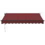 Toldo retráctil automático burdeos 300x250 cm de , Toldos - Ref: Foro24-3310181, Precio: 345,18 €, Descuento: %