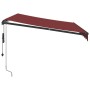 Toldo retráctil automático burdeos 300x250 cm de , Toldos - Ref: Foro24-3310181, Precio: 345,18 €, Descuento: %