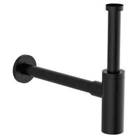 SCHÜTTE Sifón diseño de botella negro de SCHÜTTE, Válvulas de fontanería - Ref: Foro24-435123, Precio: 49,01 €, Descuento: %