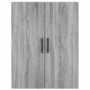 Aparador alto madera contrachapada gris sonoma 69,5x34x180 cm de , Aparadores - Ref: Foro24-3195761, Precio: 154,70 €, Descue...