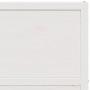 Puerta de granero madera maciza pino blanca 80x208 cm de , Puertas - Ref: Foro24-850636, Precio: 117,02 €, Descuento: %