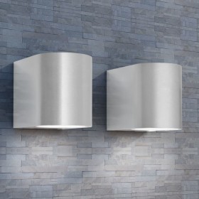 Lámparas de pared para exteriores 2 piezas de , Iluminación de exterior - Ref: Foro24-42226, Precio: 31,96 €, Descuento: %