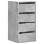 Cajonera de esquina madera ingeniería gris hormigón 40x41x76 cm de , Cajoneras - Ref: Foro24-852864, Precio: 86,83 €, Descuen...