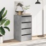 Cajonera de esquina madera ingeniería gris hormigón 40x41x76 cm de , Cajoneras - Ref: Foro24-852864, Precio: 86,83 €, Descuen...