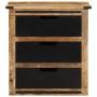 Aparador con 3 cajones madera maciza de mango 55x35x60 cm de , Aparadores - Ref: Foro24-374061, Precio: 161,86 €, Descuento: %