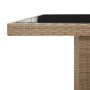Set de mesa y sillas de jardín 11 pzas y cojines ratán PE beige de , Conjuntos de jardín - Ref: Foro24-3277247, Precio: 1,00 ...