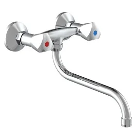 SCHÜTTE Zweigriff-Wand-Spültischmischer Chrom von SCHÜTTE, Wasserhähne - Ref: Foro24-435071, Preis: 53,16 €, Rabatt: %
