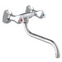 SCHÜTTE Mezclador de lavabo de pared bimando CESTI cromo de SCHÜTTE, Grifos - Ref: Foro24-435071, Precio: 53,16 €, Descuento: %