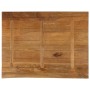 Tablero de mesa borde natural madera maciza mango 100x80x3,8 cm de , Tableros para mesas - Ref: Foro24-370604, Precio: 153,39...