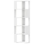 Estantería de esquina 5 niveles madera blanco 50x50x179 cm de , Librerías y estanterías - Ref: Foro24-852582, Precio: 88,15 €...