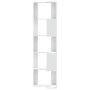 Estantería de esquina 5 niveles madera blanco 50x50x179 cm de , Librerías y estanterías - Ref: Foro24-852582, Precio: 88,15 €...