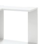 Estantería de esquina 5 niveles madera blanco 50x50x179 cm de , Librerías y estanterías - Ref: Foro24-852582, Precio: 88,15 €...