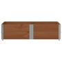 Jardinera de madera maciza de pino marrón 150x100 cm de , Maceteros y jardineras - Ref: Foro24-3295418, Precio: 104,10 €, Des...
