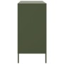 Aparador de acero verde oliva 68x39x79 cm de , Aparadores - Ref: Foro24-842980, Precio: 107,34 €, Descuento: %