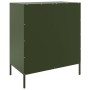 Aparador de acero verde oliva 68x39x79 cm de , Aparadores - Ref: Foro24-842980, Precio: 107,34 €, Descuento: %