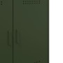 Aparador de acero verde oliva 68x39x79 cm de , Aparadores - Ref: Foro24-842980, Precio: 107,34 €, Descuento: %