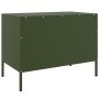 Mueble de TV de acero verde oliva 68x39x50,5 cm de , Muebles TV - Ref: Foro24-842942, Precio: 78,03 €, Descuento: %