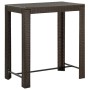 Juego de bar de jardín de 5 piezas con cojines ratán PE marrón de , Conjuntos de jardín - Ref: Foro24-3261452, Precio: 302,45...