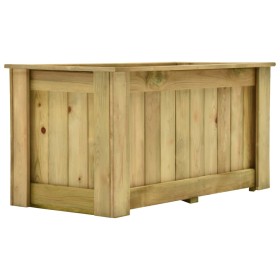 Arriate de madera de pino impregnada 100x50x50 cm de , Maceteros y jardineras - Ref: Foro24-49094, Precio: 108,10 €, Descuent...