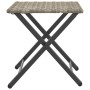 Juego de comedor de jardín plegable 5 pzas ratán PE gris claro de , Conjuntos de jardín - Ref: Foro24-365948, Precio: 171,98 ...