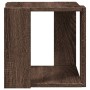 Mesa de centro madera de ingeniería marrón roble 32x32x30 cm de , Mesas de centro - Ref: Foro24-848149, Precio: 24,37 €, Desc...