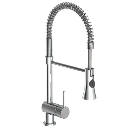 SCHÜTTE Grifo mezclador con caño redondo CORNWALL baja presión cromado de SCHÜTTE, Grifos - Ref: Foro24-435080, Precio: 100,7...