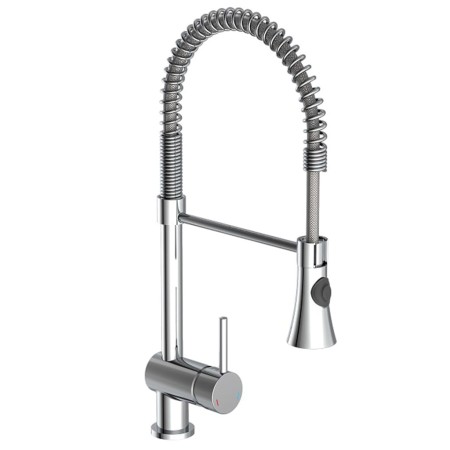 SCHÜTTE Grifo mezclador con caño redondo CORNWALL baja presión cromado de SCHÜTTE, Grifos - Ref: Foro24-435080, Precio: 100,7...