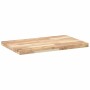 Tablero de mesa rectangular madera maciza acacia 120x50x4 cm de , Tableros para mesas - Ref: Foro24-4008787, Precio: 117,99 €...