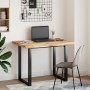 Tablero de mesa rectangular madera maciza acacia 80x70x4 cm de , Tableros para mesas - Ref: Foro24-4008862, Precio: 116,46 €,...