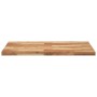 Tablero de mesa rectangular madera maciza acacia 80x70x4 cm de , Tableros para mesas - Ref: Foro24-4008862, Precio: 116,46 €,...