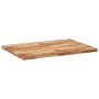 Tablero de mesa rectangular madera maciza acacia 80x70x4 cm de , Tableros para mesas - Ref: Foro24-4008862, Precio: 116,46 €,...
