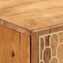 Armario auxiliar madera maciza de mango 60x33x75 cm de , Aparadores - Ref: Foro24-358310, Precio: 149,86 €, Descuento: %