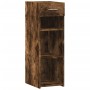 Aparador de madera de ingeniería roble ahumado 30x42,5x93 cm de , Aparadores - Ref: Foro24-846310, Precio: 55,42 €, Descuento: %