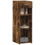Aparador de madera de ingeniería roble ahumado 30x42,5x93 cm de , Aparadores - Ref: Foro24-846310, Precio: 55,42 €, Descuento: %