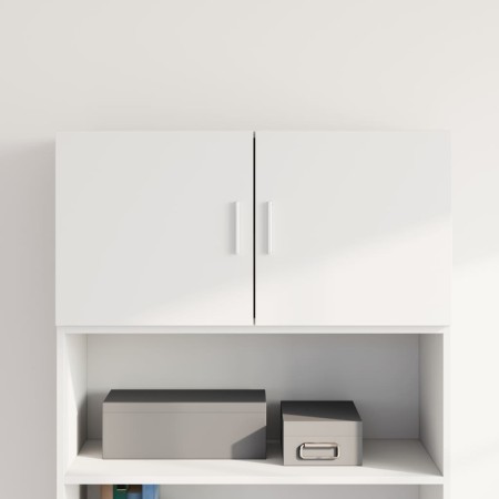 Armario de pared madera de ingeniería blanco 80x42,5x40 cm de , Aparadores - Ref: Foro24-846124, Precio: 64,77 €, Descuento: %