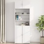 Armario de pared madera de ingeniería blanco 80x42,5x40 cm de , Aparadores - Ref: Foro24-846124, Precio: 64,77 €, Descuento: %