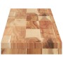 Estante flotante 2 uds madera acacia acabado aceite 120x20x4 cm de , Estantes y estanterías - Ref: Foro24-3279592, Precio: 10...