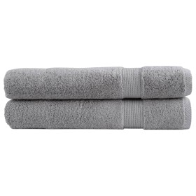 Toallas de sauna SOLUND 2 unidades gris 80x200 cm 600 gsm de , Toallas - Ref: Foro24-137314, Precio: 47,43 €, Descuento: %