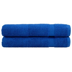 Toallas premium SOLUND 2 unidades azul 100x200 cm 600 gsm de , Toallas - Ref: Foro24-137197, Precio: 54,91 €, Descuento: %
