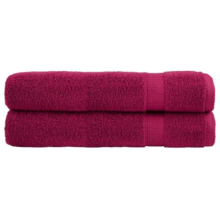 Toallas de sauna SOLUND 2 unidades burdeos 80x200 cm 600 gsm de , Toallas - Ref: Foro24-137218, Precio: 47,21 €, Descuento: %