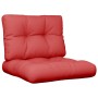 Cojines para palets 2 unidades tela rojo de , Cojines para sillas y sofás - Ref: Foro24-360673, Precio: 38,47 €, Descuento: %