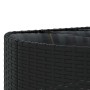 Set de muebles de jardín 5 pzas y cojines ratán sintético negro de , Conjuntos de jardín - Ref: Foro24-3308372, Precio: 348,3...